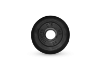 Блин MB Barbell 0.75 кг черного цвета 31 мм
